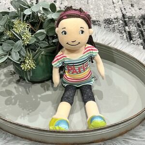 Manhattan Toy Groovy Girls Rachel Fashion Doll Wearing A Striped "Paris" Top
